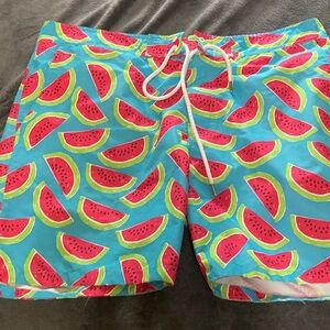 Bonobos watermelon 
Pattern Swim Trunks